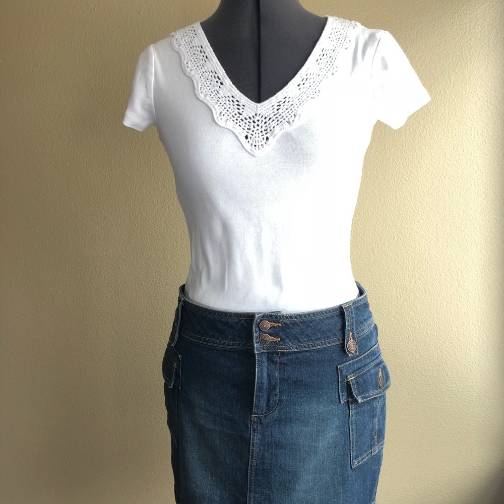 Old Navy Denim Mini Skirt